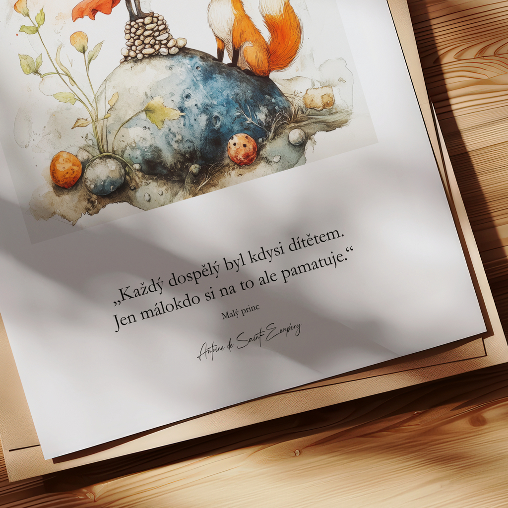 detsky plakat maly princ2